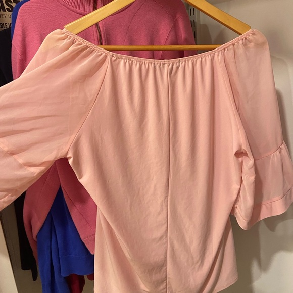 Pink Blouse with Bow Detail - Picture 2 of 4